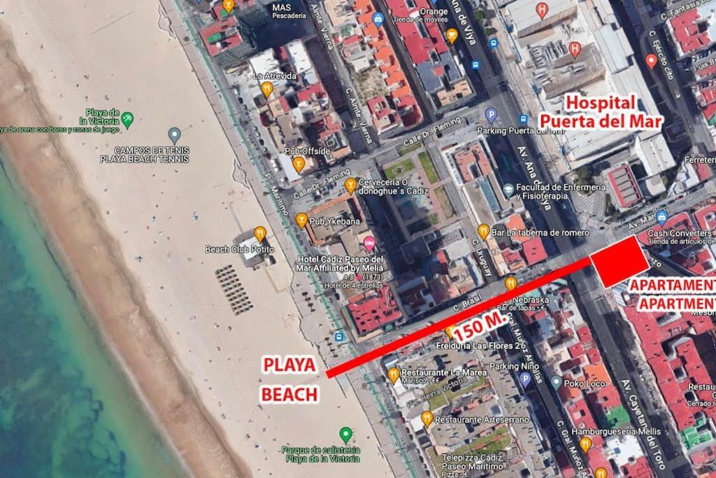 Apartamento Puerta Del Mar Καντίζ Εξωτερικό φωτογραφία